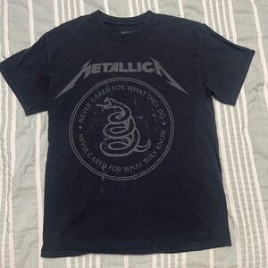 Metallica Black Graphic T-Shirt